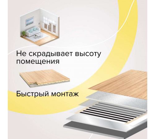 Теплый пол пленочный CALEO GOLD 170ВТ/м2 1,0 м2 Теплый пол пленочный CALEO GOLD 170ВТ/м2 1,0 м2