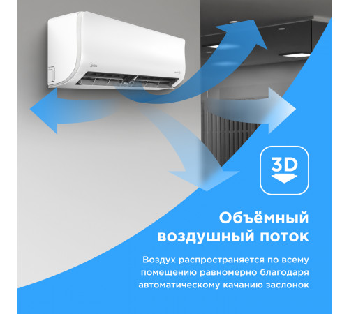 Настенная сплит-система Midea серии Paramount Inverter MSAG1-07N8C2S-I/MSAG1-07N8C2S-O Настенная сплит-система Midea серии Paramount Inverter MSAG1-07N8C2S-I/MSAG1-07N8C2S-O