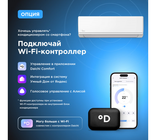 Настенная сплит-система Midea Unlimited MSAG2-18HRN1-I/MSAG2-18HRN1-O Настенная сплит-система Midea Unlimited MSAG2-18HRN1-I/MSAG2-18HRN1-O
