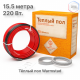 Теплый пол кабельный Warmstad WSS 15,5 м 220 Вт (1.2-1.5 кв.м)