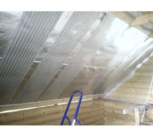 Инфракрасное отопление бани