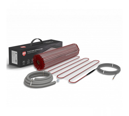 Комплект теплого пола Royal Thermo Flat Mat RTFM 2-150-2,5 Комплект теплого пола Royal Thermo Flat Mat RTFM 2-150-2,5