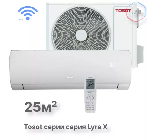 Кондиционер инверторный Tosot T09H-SLyW/I/T09H-SLyW/O Кондиционер инверторный Tosot T09H-SLyW/I/T09H-SLyW/O