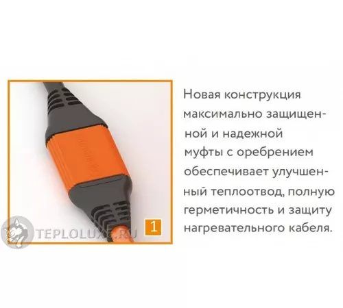Нагревательный кабель Теплолюкс ProfiRoll 87,0 м/1575 Вт Нагревательный кабель Теплолюкс ProfiRoll 87,0 м/1575 Вт