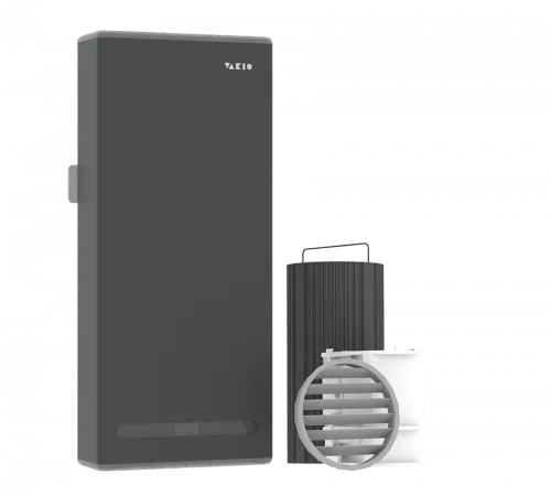 Компактная приточно вытяжная вентиляция VAKIO BASE SMART Серый космос (Space grey) Компактная приточно вытяжная вентиляция VAKIO BASE SMART Серый космос (Space grey)