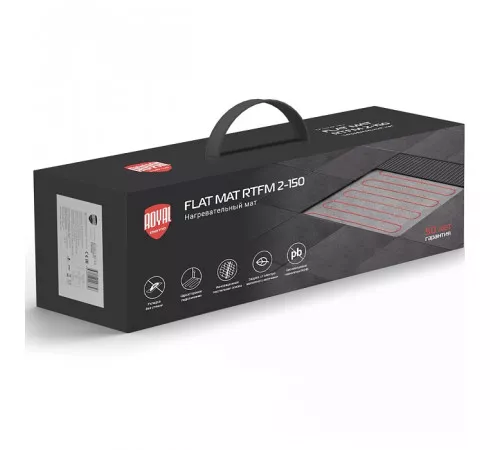 Комплект теплого пола Royal Thermo Flat Mat RTFM 2-150-3 Комплект теплого пола Royal Thermo Flat Mat RTFM 2-150-3